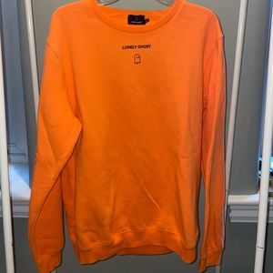 Lonely ghost text me when you get home crew neck